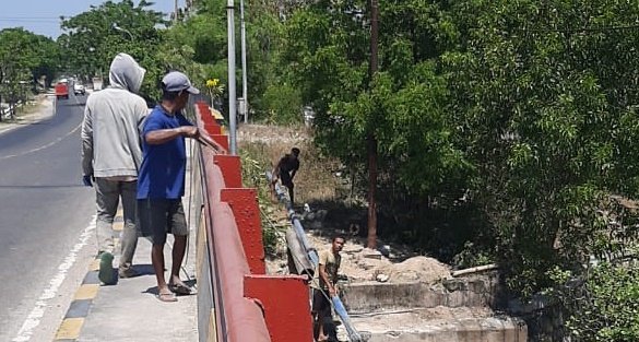 Connect di Jembatan II Bts. Camplong- Tanjhung.